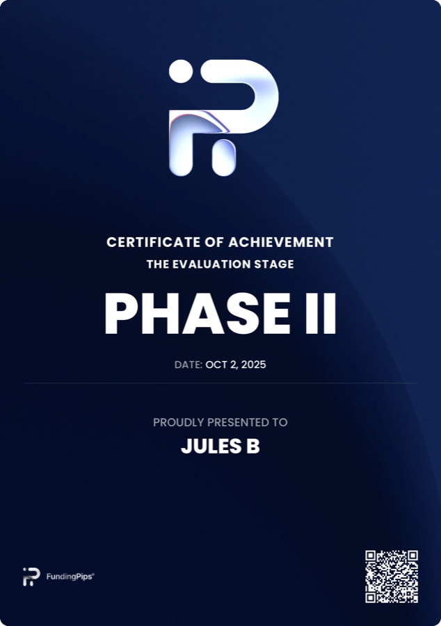 Certificat phase II 5K de Jules B.