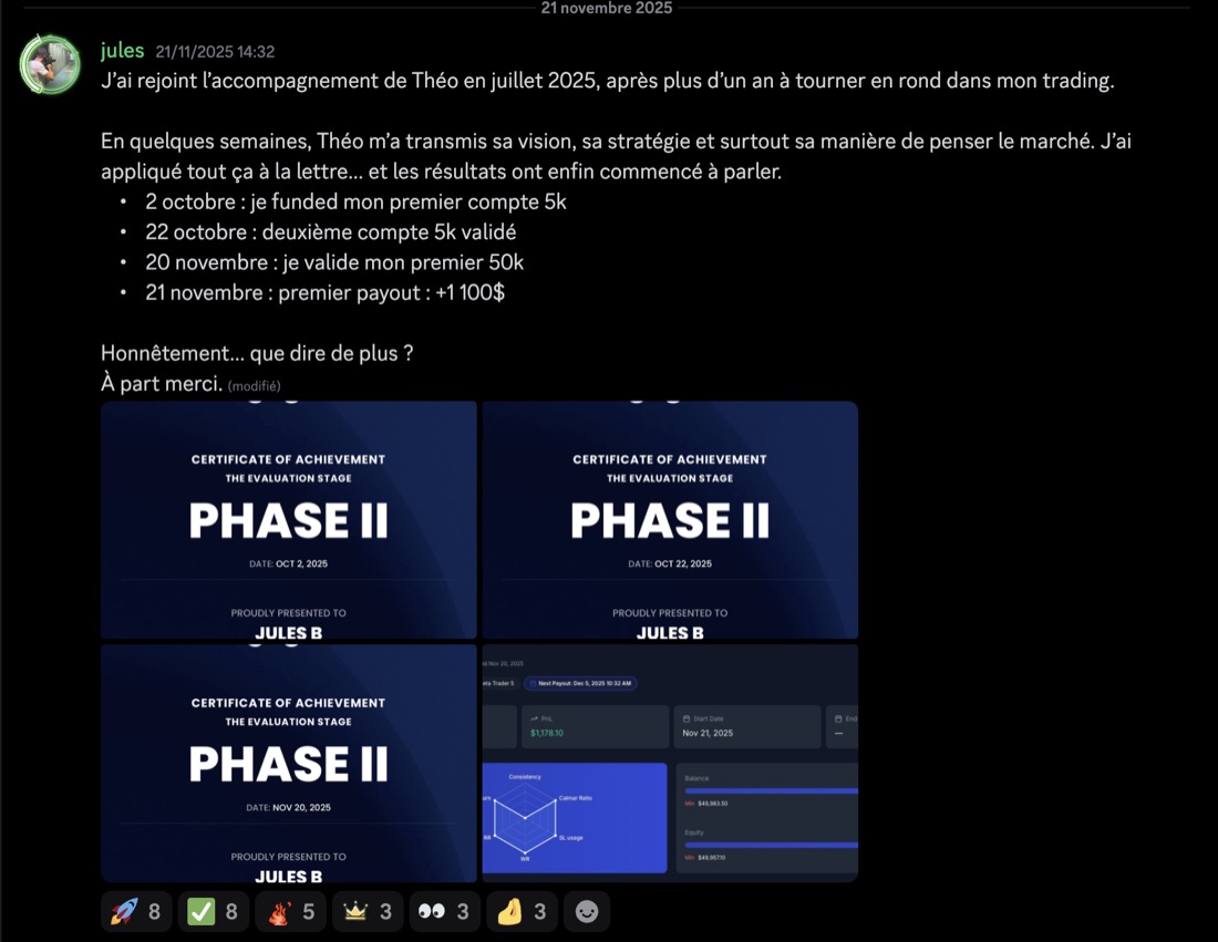 Message Discord original de Jules B.