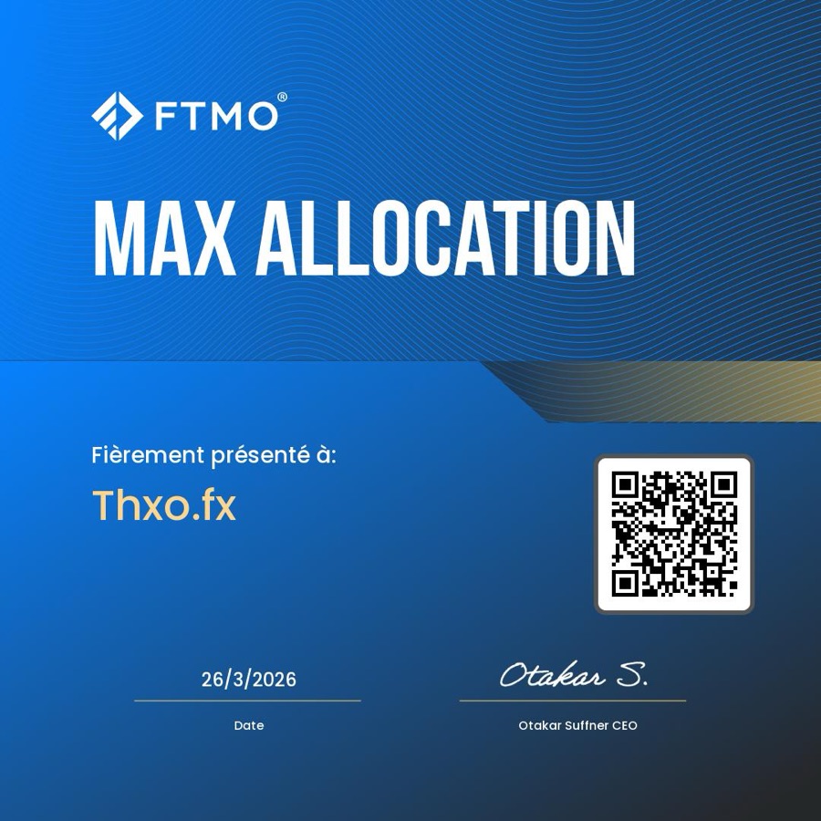 Certificat FTMO Max Allocation