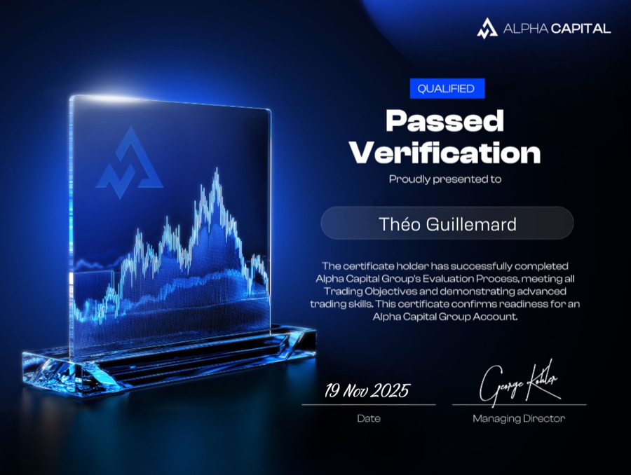Certificat Alpha Capital : vérification validée