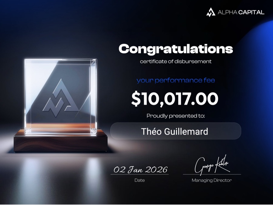 Certificat Alpha Capital : payout de 10 017 $